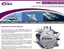 Tablet Screenshot of jcsys.se